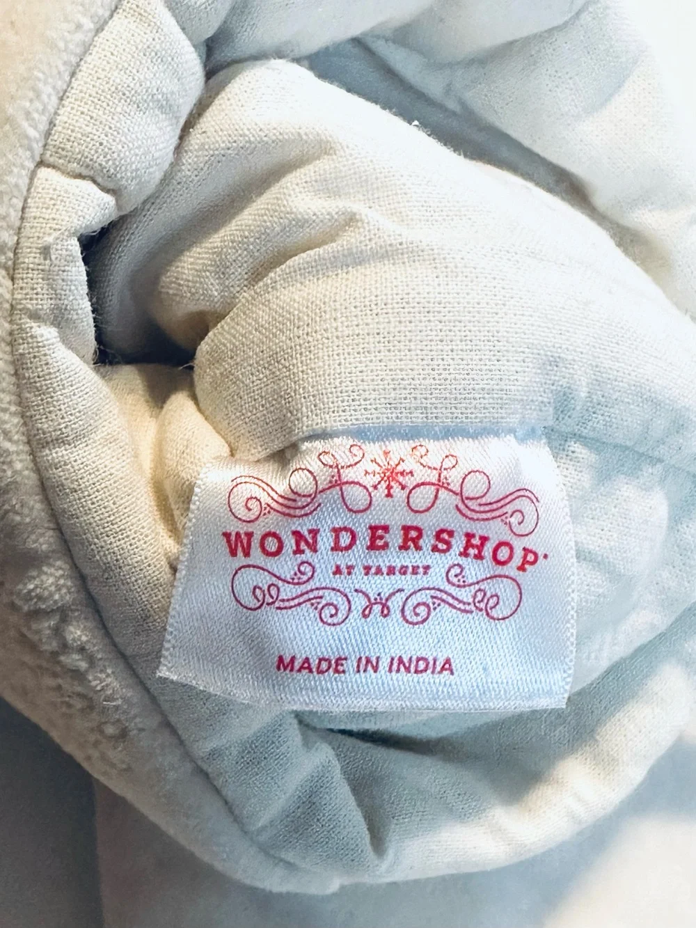 Cotton Quilted Stocking Made in India Christmas Gift Wrap Holiday Decor 🎁